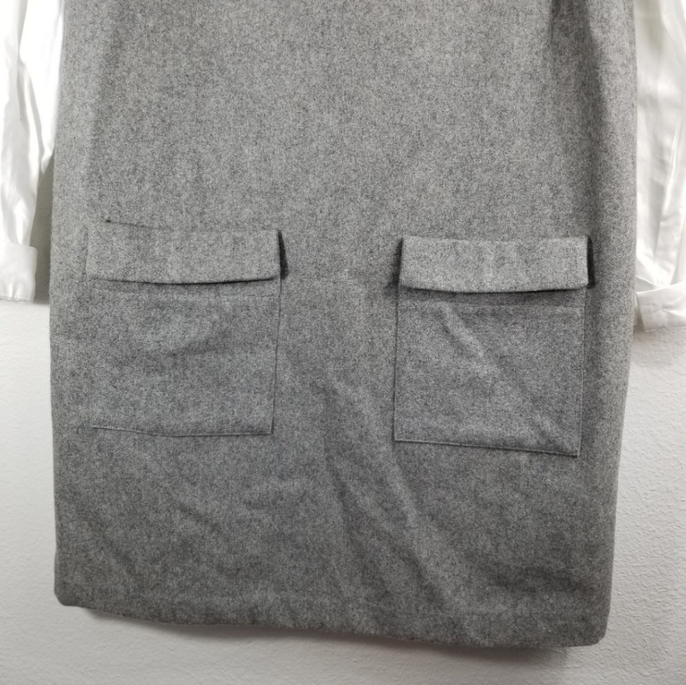 Sister Jane Mini Wool Shirt & Pinafore Shift Dress - Picture 7 of 7